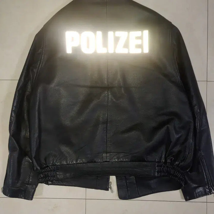 [BUNJANG] polizel 독일군경찰 레더자켓 / polizel 독일군경찰 레더자켓