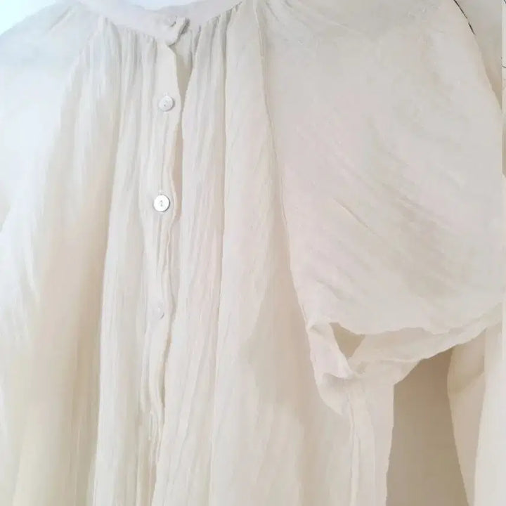 [BUNJANG] Ivory Blouse Bundle Set / 아이보리 반팔 블라우스 2종 (일괄)