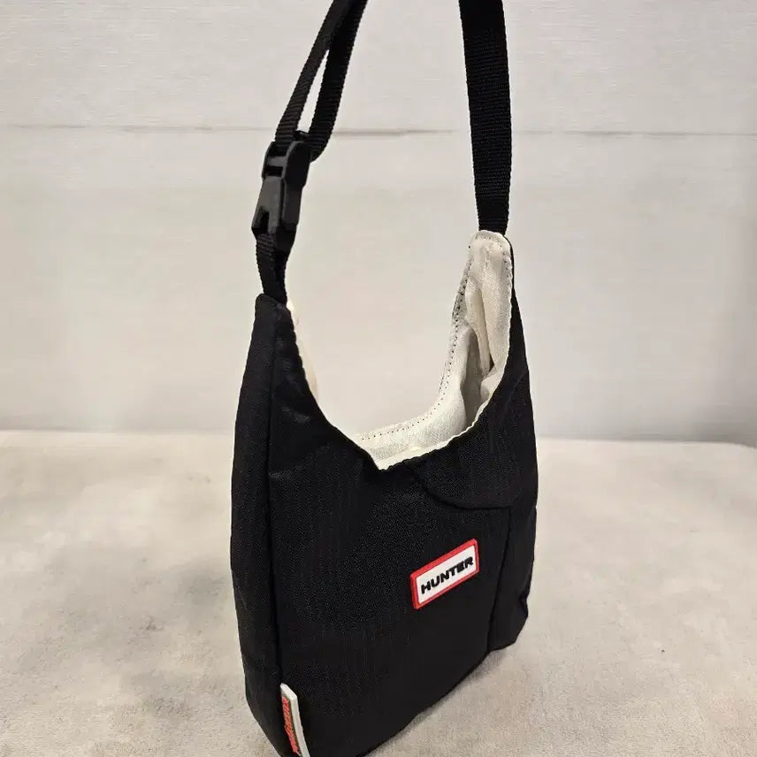 [BUNJANG] Hunter x Usimol Mini Hobo Bag Black Tote Bag / 헌터 유시몰 미니 호보백 블랙 토트백
