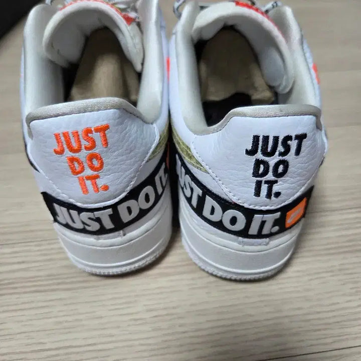 [BUNJANG] Nike Air Force 1 Just Do It White Sneakers / 280 에어포스 저스트두잇 화이트