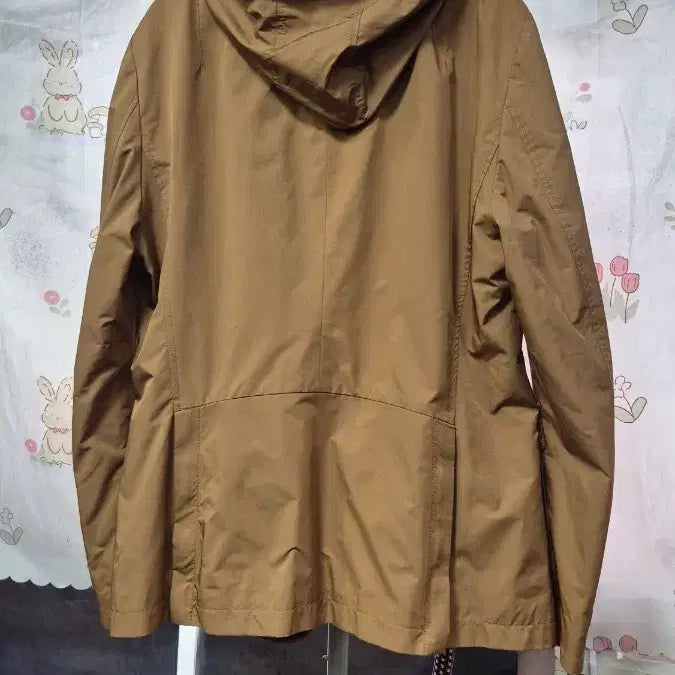 [BUNJANG] Time Hooded Windbreaker Jacket / 타임  후드( 지퍼 내장형) 바람막이  ( 충전재   내피  탈착) 자켓
