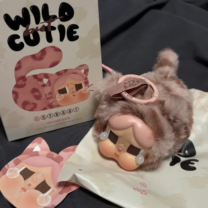 [SOLD OUT] 팝마트 크라잉베이비 표범냥이 핑크