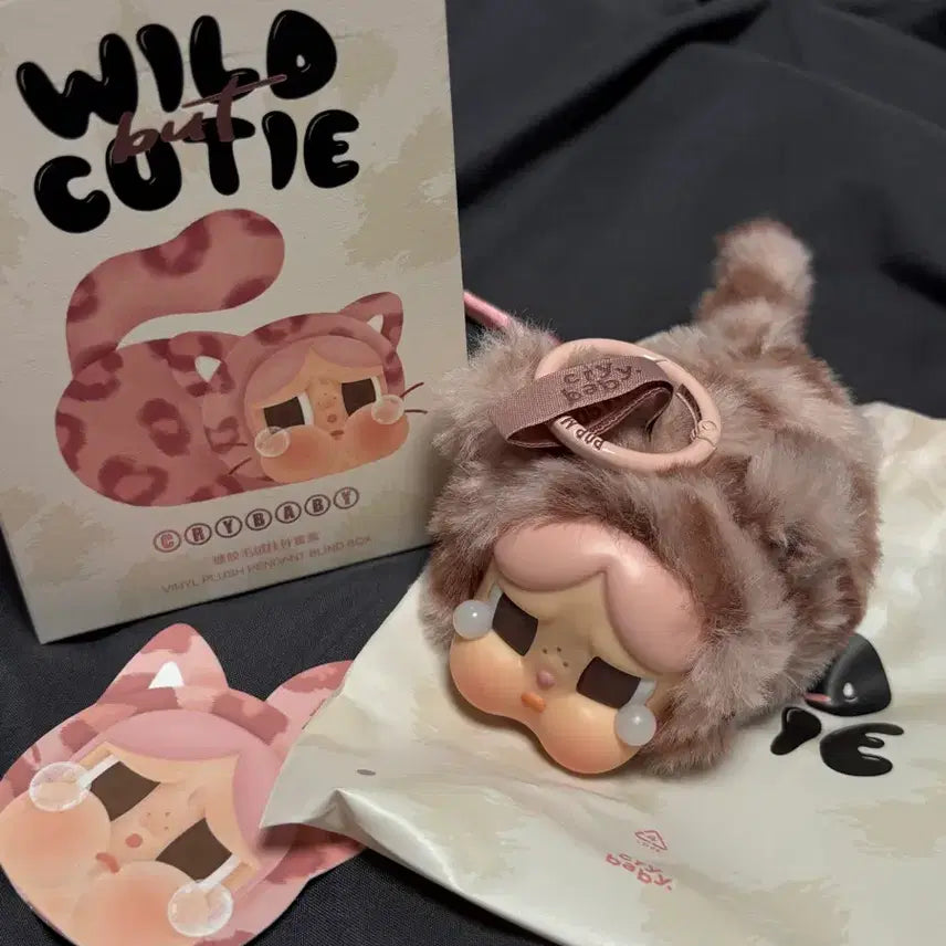 [SOLD OUT] 팝마트 크라잉베이비 표범냥이 핑크