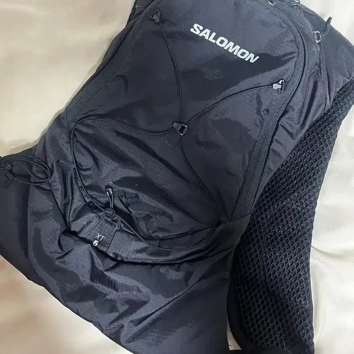[BUNJANG] Salomon XT-6 Backpack Black / 살로몬 XT6 럭색 블랙 백팩 (무료배송)
