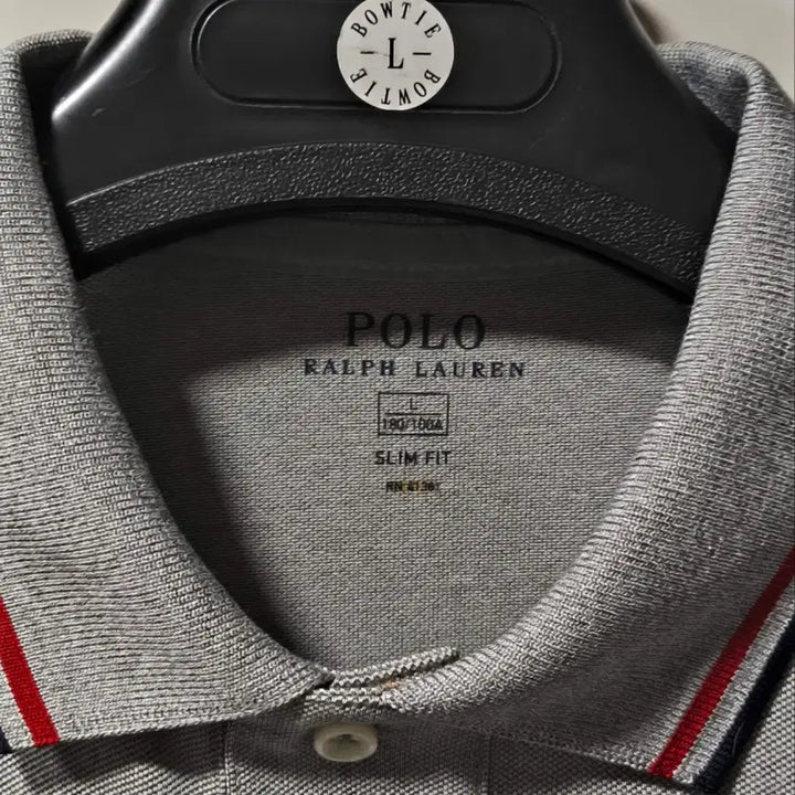 [BUNJANG] Polo Ralph Lauren Flag Knit T-Shirt / L 폴로랄프로렌 성조기 카라넥 티셔츠