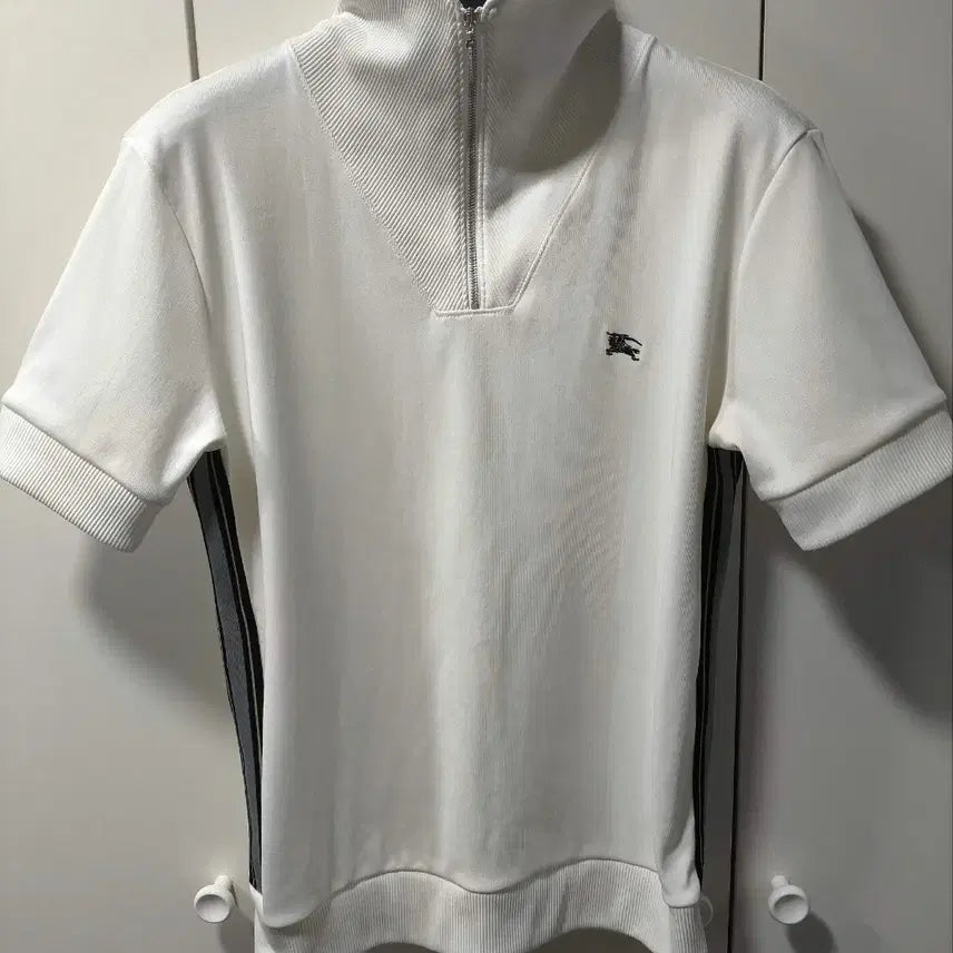 [BUNJANG] Burberry High Neck Half Zip Knit / M 버버리 하이넥 니트 반집업 하프집업
