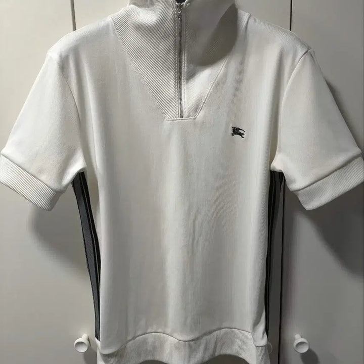 [BUNJANG] Burberry High Neck Half Zip Knit / M 버버리 하이넥 니트 반집업 하프집업