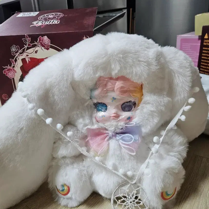 [BUNJANG] Bella Dreamcatcher Rabbit 600 White Doll / 벨라 드림캐처 토끼 600 화이트 인형