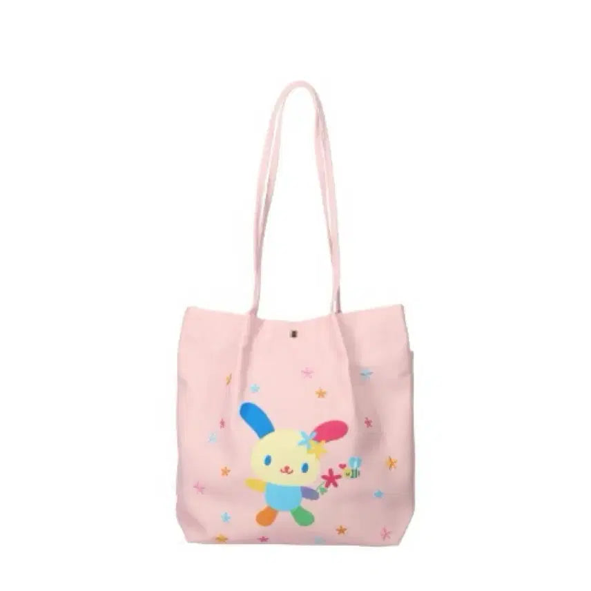 [BUNJANG] Sanrio Usahana Abell Pink Tote Bag / 산리오 우사하나 아베일 핑크색 토트백 숄더백 에코백 가방