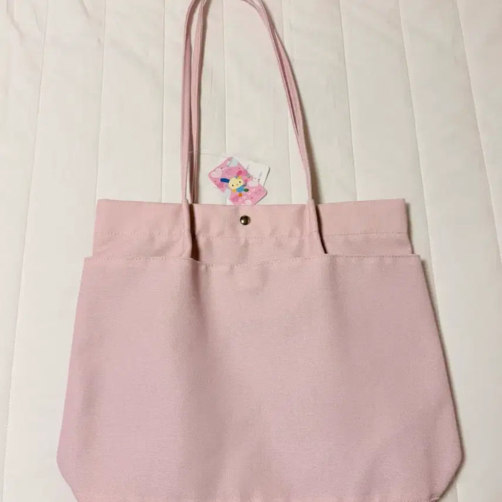 [BUNJANG] Sanrio Usahana Abell Pink Tote Bag / 산리오 우사하나 아베일 핑크색 토트백 숄더백 에코백 가방