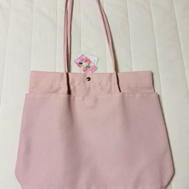 [BUNJANG] Sanrio Usahana Abell Pink Tote Bag / 산리오 우사하나 아베일 핑크색 토트백 숄더백 에코백 가방