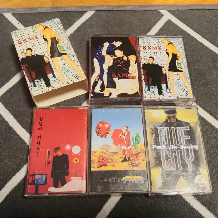 [BUNJANG] J.Y. Park (JYP) Cassette Tape Set / 박진영 JYP 카세트 테이프 5개