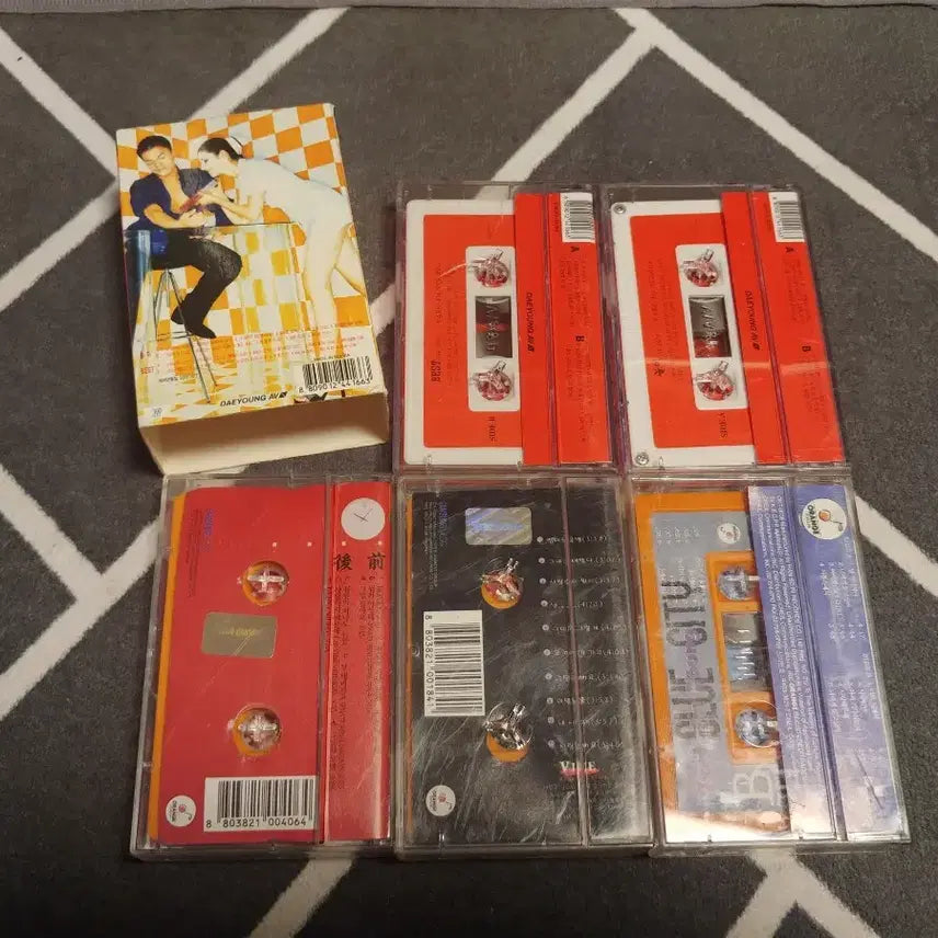 [BUNJANG] J.Y. Park (JYP) Cassette Tape Set / 박진영 JYP 카세트 테이프 5개