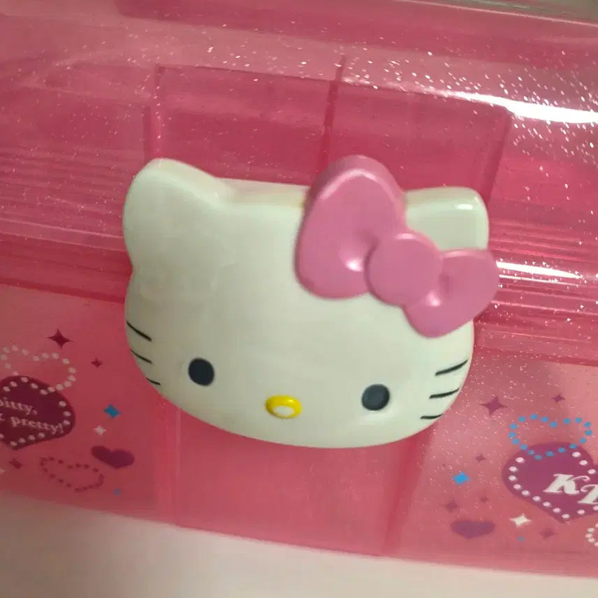 [BUNJANG] Vintage Hello Kitty 2-Tier Storage Organizer / [고전키티]2단 수납 정리함
