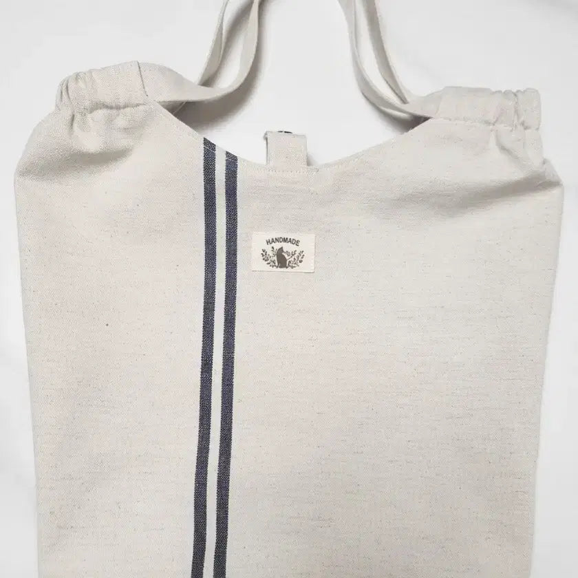 [BUNJANG] Linen Shirring Eco Bag / 린넨 셔링 에코백