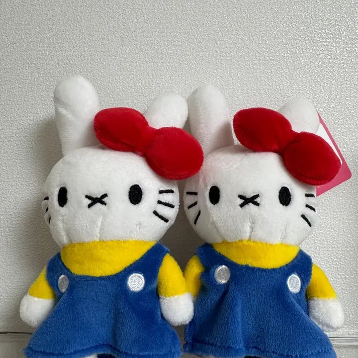 [BUNJANG] Miffy Kitty Keyring Doll / 미피 키티 키링 인형