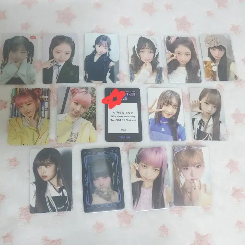 [SOLD OUT] [BUNJANG] IVE Rei Photocard Bundle Set / 아이브 레이 포토카드 일괄