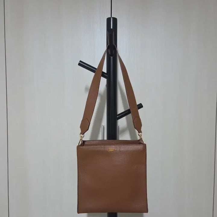 [BUNJANG] FIVRENO Brown Leather Shoulder Bag / 피브레노 브라운 숄더백
