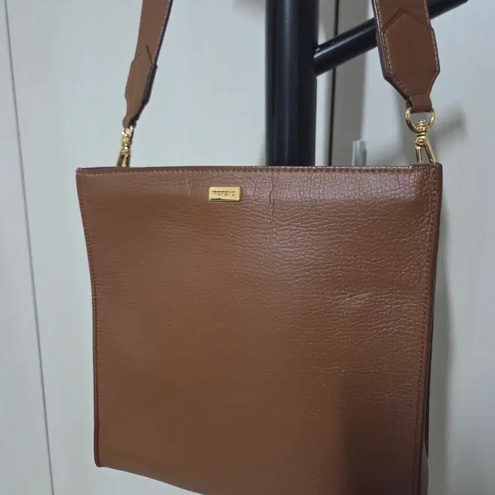 [BUNJANG] FIVRENO Brown Leather Shoulder Bag / 피브레노 브라운 숄더백
