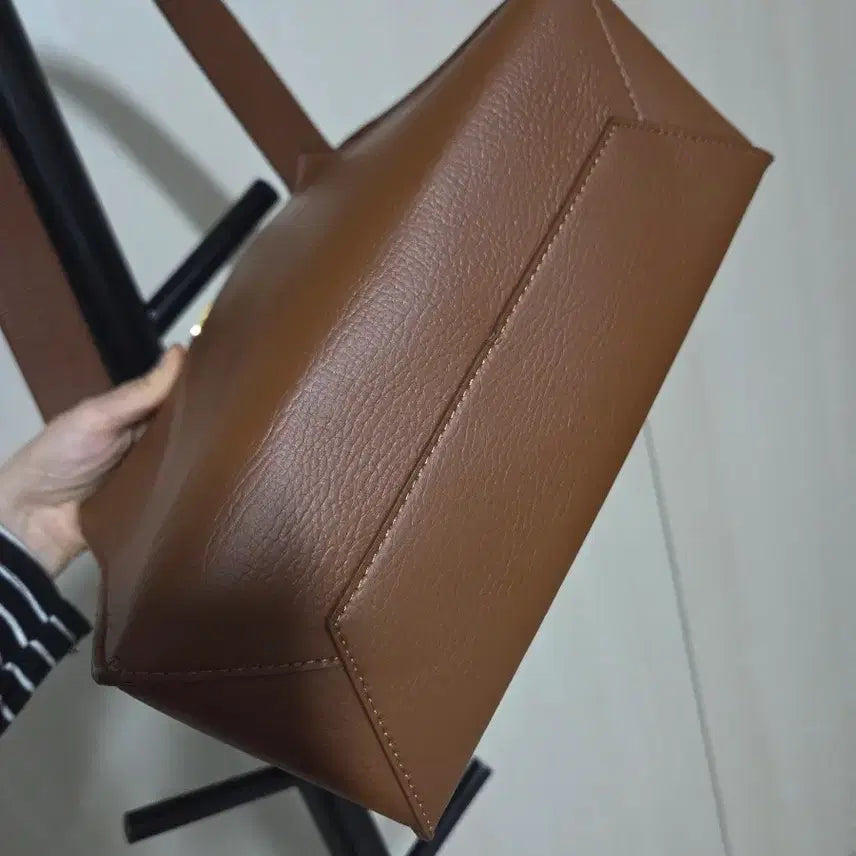 [BUNJANG] FIVRENO Brown Leather Shoulder Bag / 피브레노 브라운 숄더백