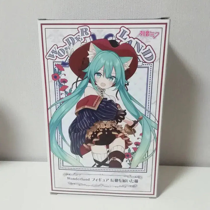 [SOLD OUT] (미개봉) 미쿠 wonderland 장화신은고양이 피규어 판매