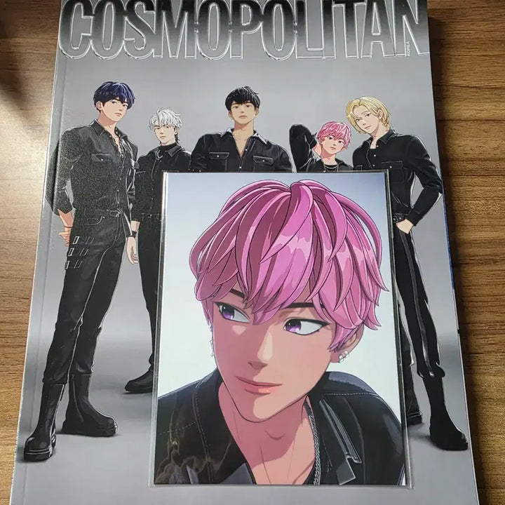 [BUNJANG] PLAVE Cosmopolitan Magazine + Postcard Set / 플레이브 코스모폴리탄 잡지+엽서2종