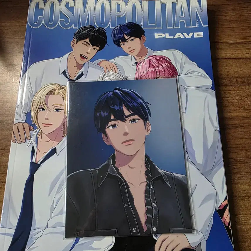 [BUNJANG] PLAVE Cosmopolitan Magazine + Postcard Set / 플레이브 코스모폴리탄 잡지+엽서2종
