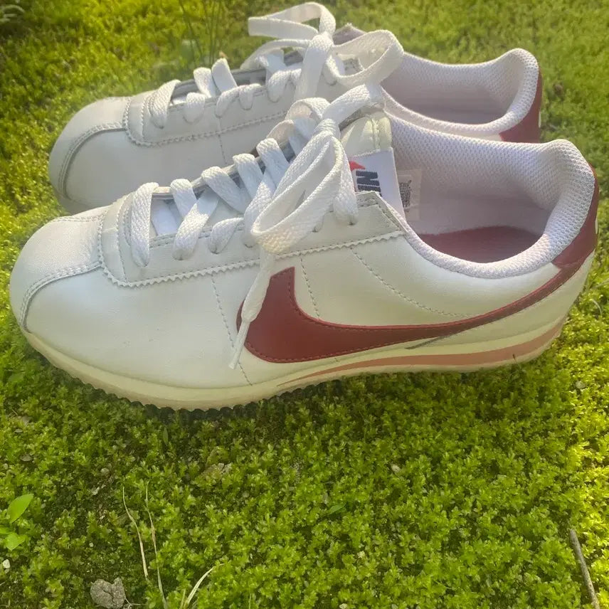 [SOLD OUT] (상태좋음)나이키 코르테즈 흰빨 240mm