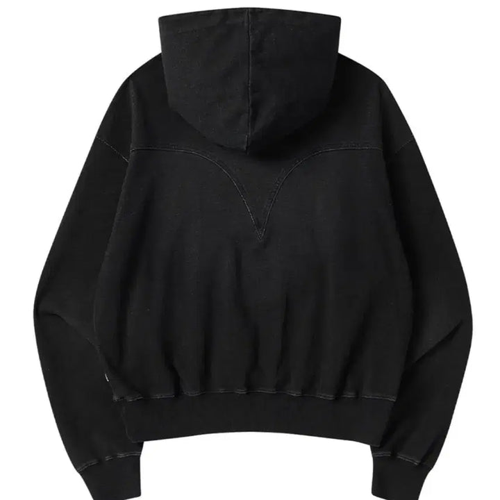 [BUNJANG] Freenda Indigo Washed Hoodie Black Hoodie / 프렌다 Indigo washed hoodie black 워싱 후드티 s