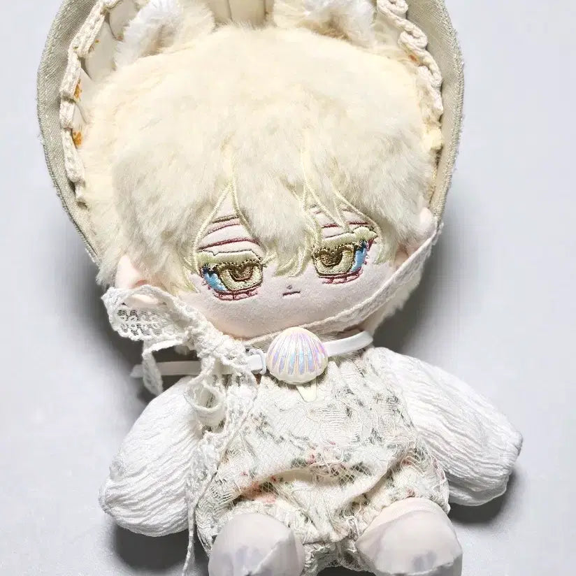 [BUNJANG] 20cm Doll Clothes Bonnet Set / 20cm 솜인형옷 보넷세트