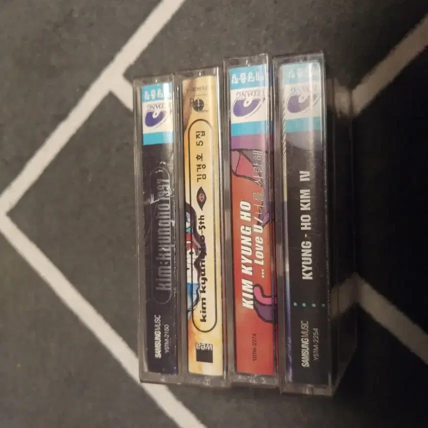 [BUNJANG] Kim Kyung Ho Cassette Tape Bundle Set / 김경호 카세트 테이프 4개