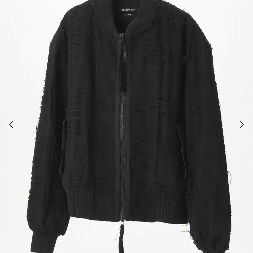 [BUNJANG] Troubled Waters Mummy Bomber Jacket / troubled waters 머미봄버