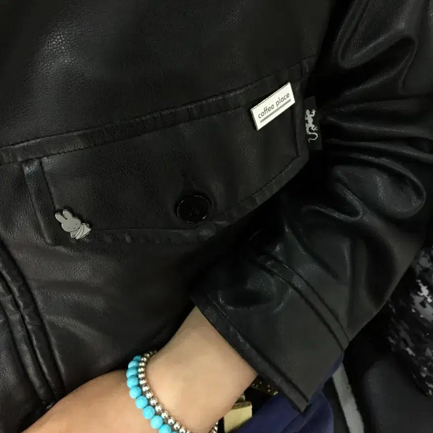 [BUNJANG] Agnès B. Homme 90s Vintage Leather Jacket / 90s 빈티지 아네스베 옴므 레더자켓