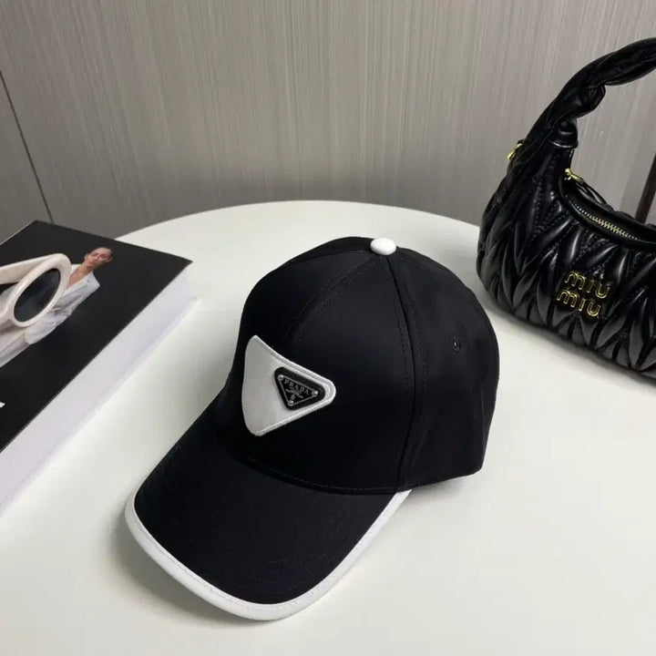 [BUNJANG] Prada Classic Black Cap / 프라다모자 클래식한