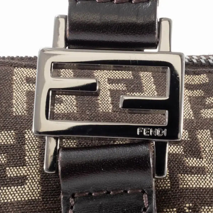 [BUNJANG] Fendi Zucchino Tote Bag / [정품] 펜디 주카 토트백 브라운 베이지