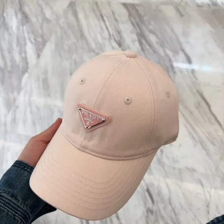 [BUNJANG] Prada Classic Pink Ball Cap / 프라다모자 클래식한