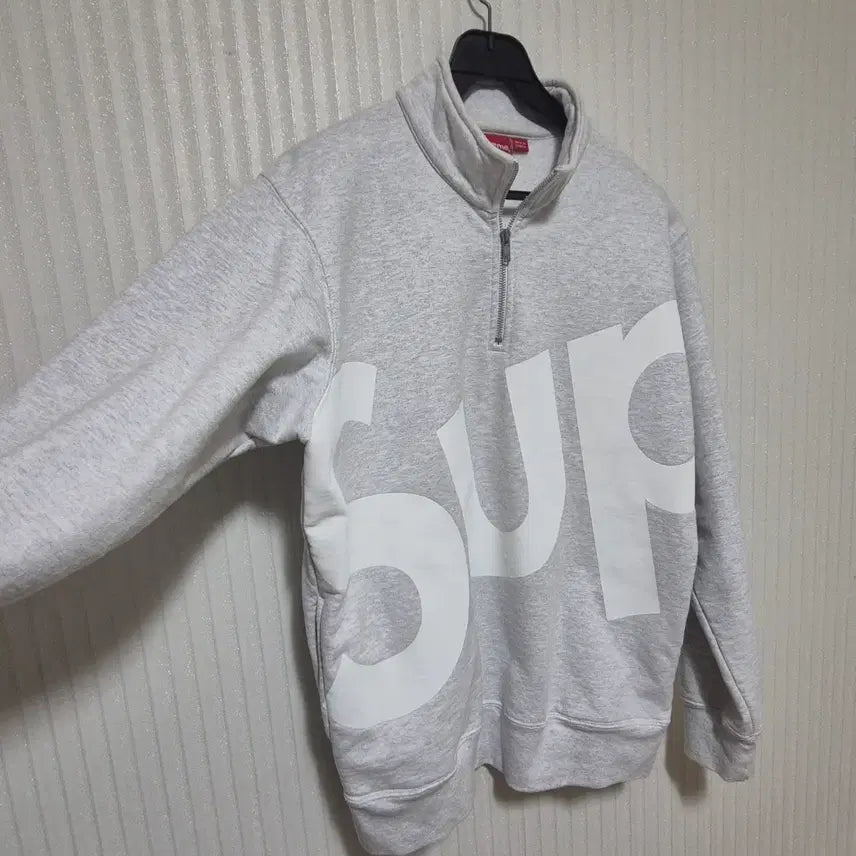 [BUNJANG] Supreme Half-Zip Long Sleeve T-shirt / 슈프림 반집업 티셔츠