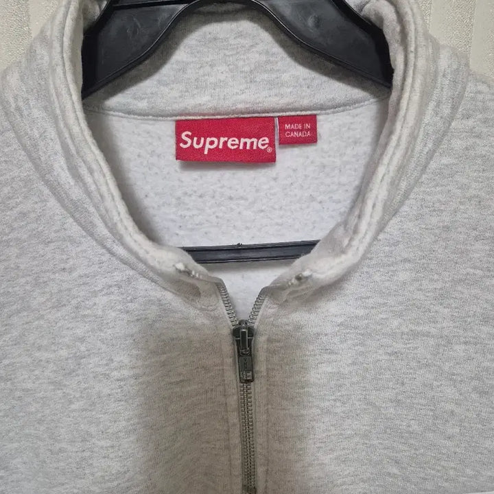 [BUNJANG] Supreme Half-Zip Long Sleeve T-shirt / 슈프림 반집업 티셔츠