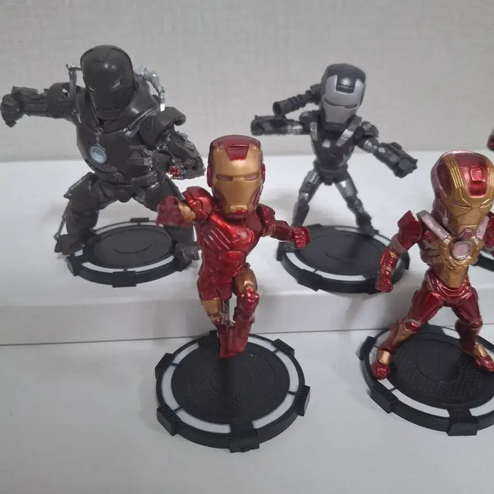 [BUNJANG] Iron Man 6 Figure Bundle Set / 아이언맨 피규어 6종 일괄