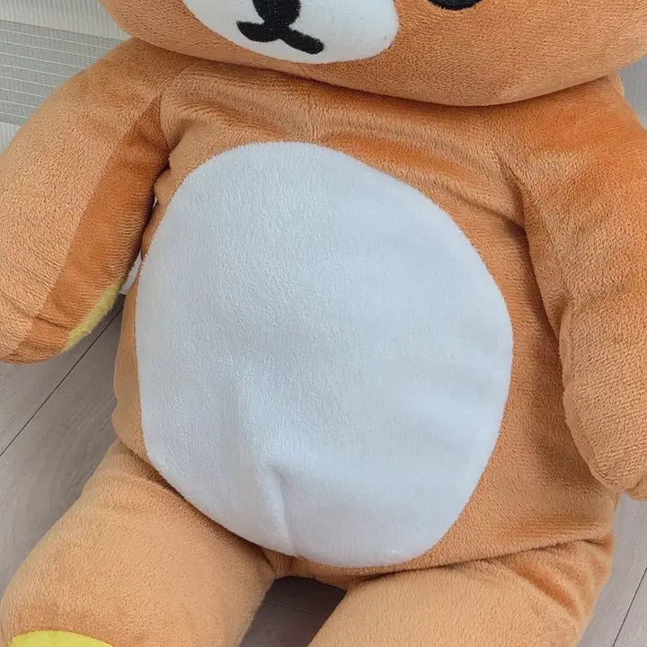 [BUNJANG] 담요 들어있는 리락쿠마 대형 고전 인형 / 담요 들어있는 리락쿠마 대형 고전 인형