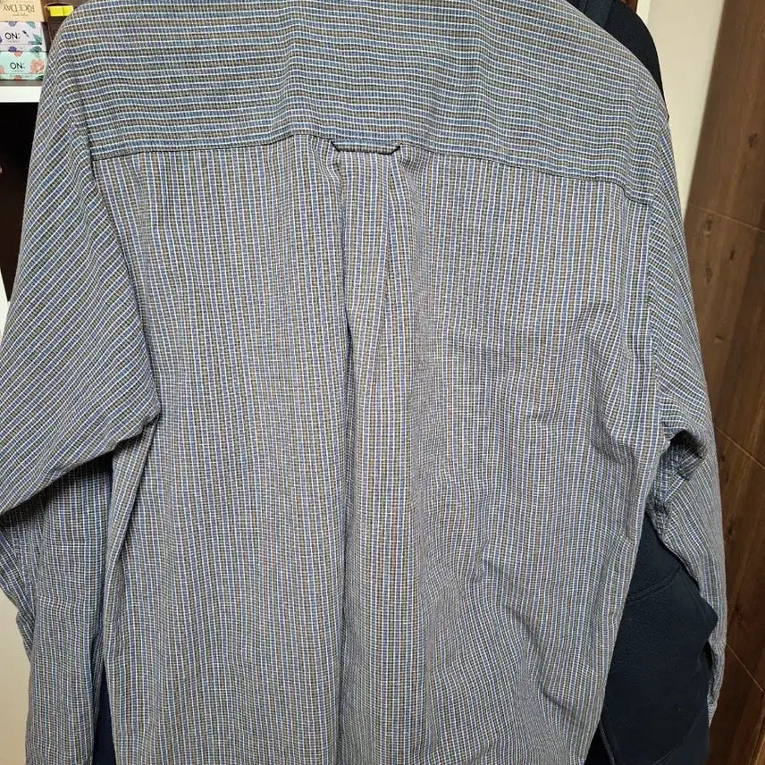 [BUNJANG] Emporio Armani Checkered Long Sleeve Shirt / 엠포리오 아르마니 체크 긴팔 셔츠
