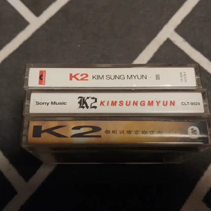 [BUNJANG] K2 Kim Sung Min Cassette Tape Bundle Set / K2 김성민 카세트 테이프 3개
