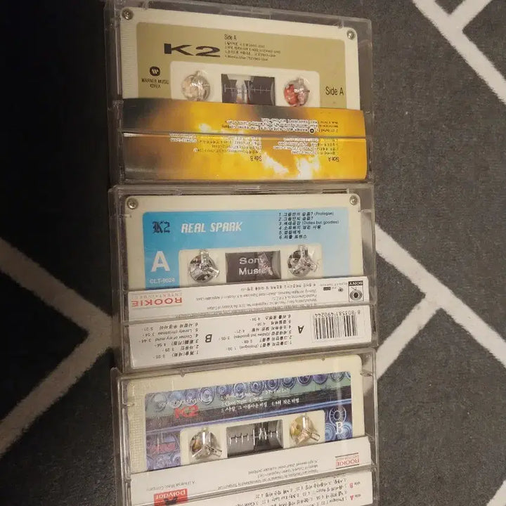 [BUNJANG] K2 Kim Sung Min Cassette Tape Bundle Set / K2 김성민 카세트 테이프 3개