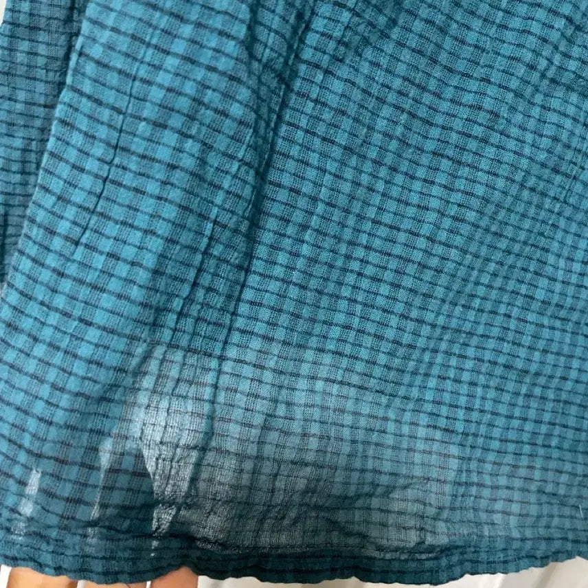 [BUNJANG] Samantha Thavasa Asymmetrical Check Skirt / 사만사모스 아사면체크치마