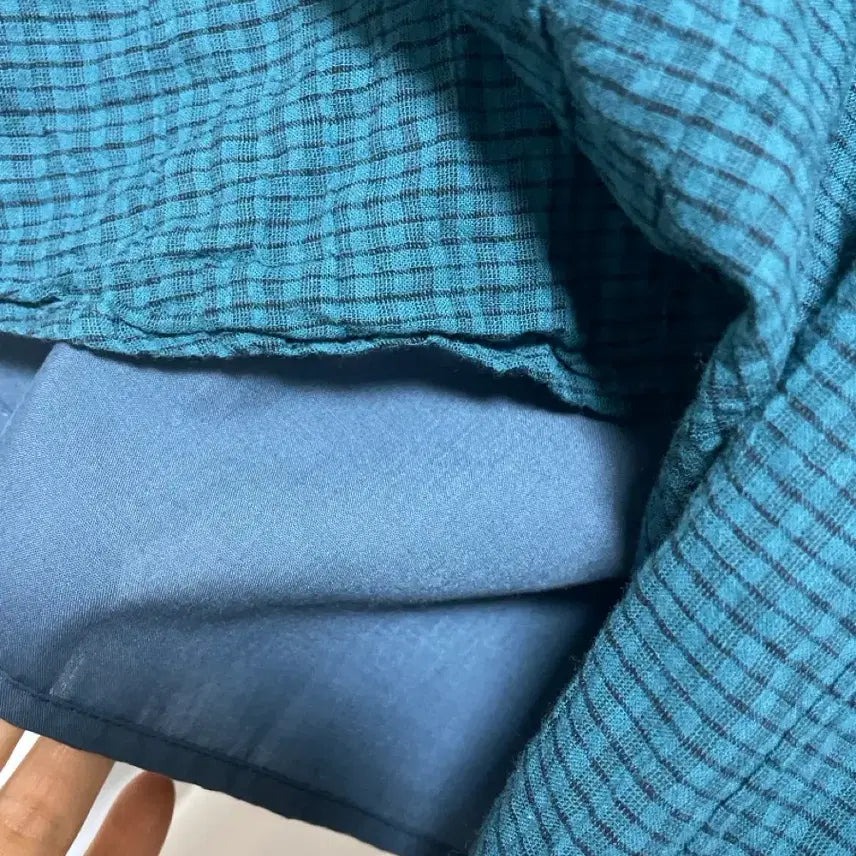 [BUNJANG] Samantha Thavasa Asymmetrical Check Skirt / 사만사모스 아사면체크치마