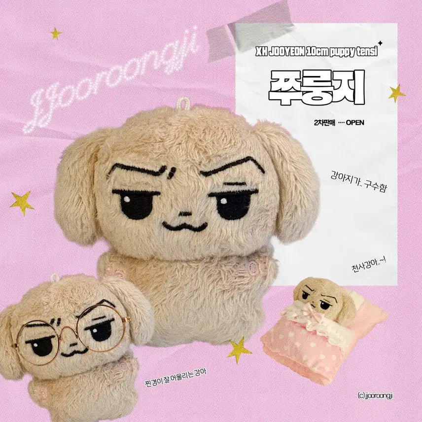 [SOLD OUT] 엑디즈 주연 인형 쭈룽지