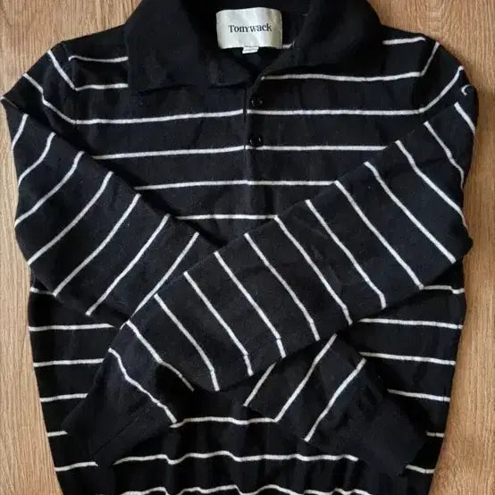 [SOLD OUT] 토니웩 스트라이프 울 니트 L