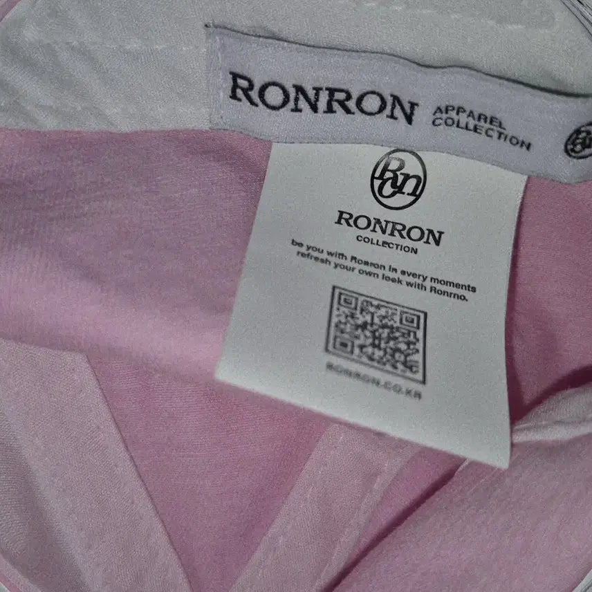 [BUNJANG] RonRon Babypink Ribbon Cap / RonRon