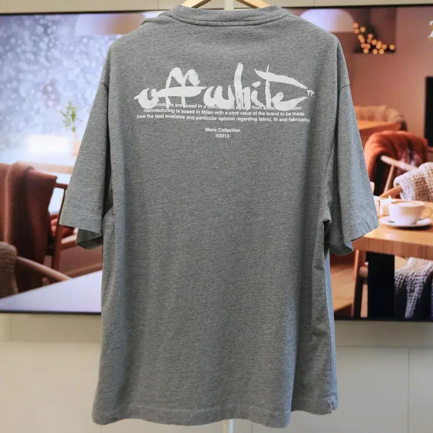 [BUNJANG] Off-White Oversized T-shirt / (정품) 오프화이트  오버핏 반팔, 덩치 있으신 분들 진짜 추천