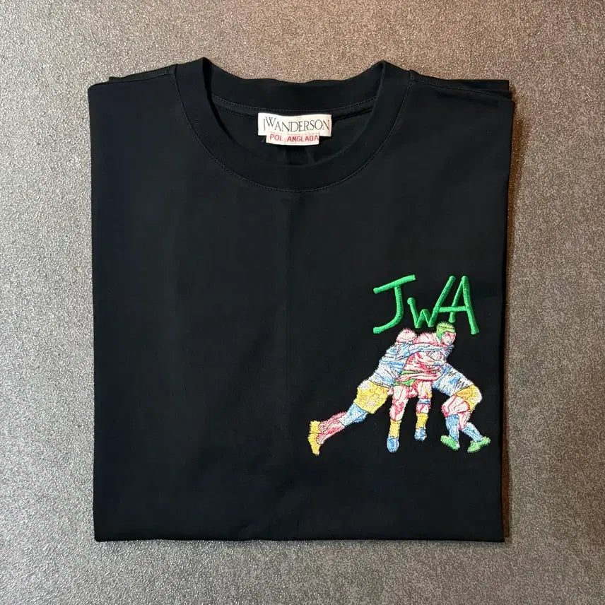 [BUNJANG] JW Anderson Black T-shirt / JW앤더슨 반팔